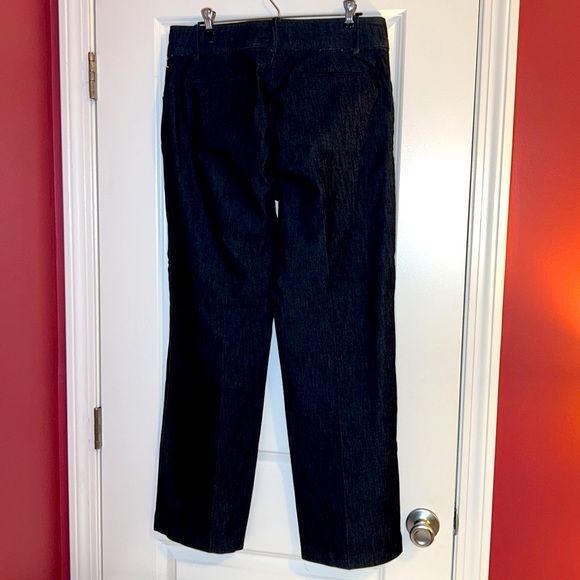 Lee Jeans Instantly Slims You Flare Leg Dark Denim Jeans size 12 - Picture 5 of 6